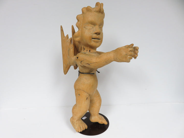 Cherub Folk Art Figurine