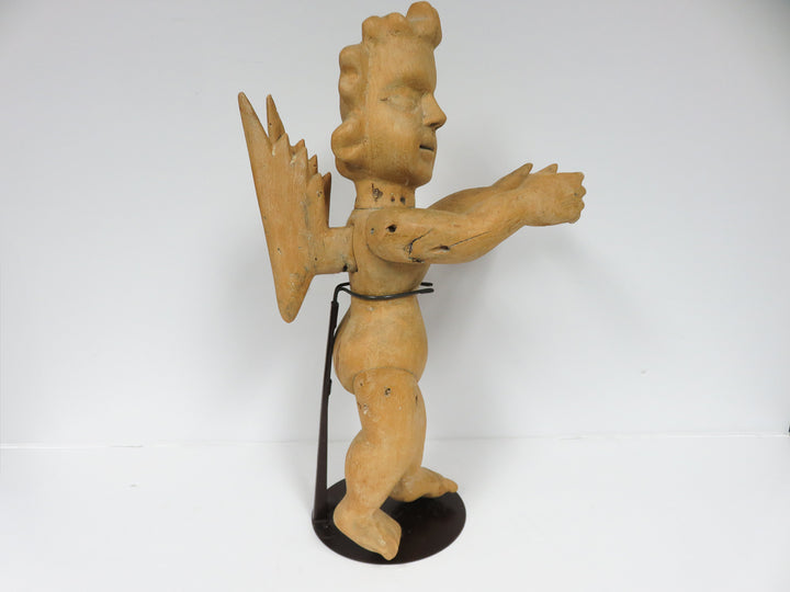 Cherub Folk Art Figurine