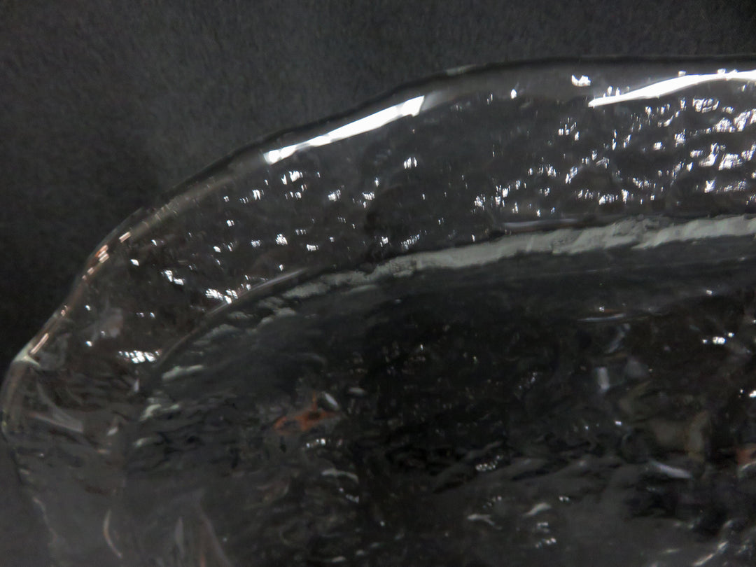 Pebbled Glass Charcuterie Tray