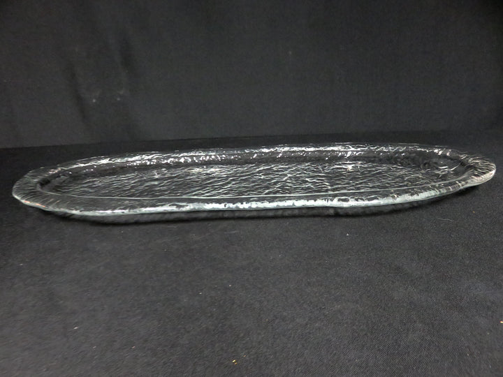 Pebbled Glass Charcuterie Tray