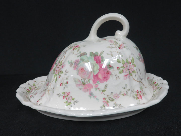 Antique Covered Cheese Server