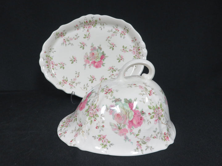 Antique Covered Cheese Server