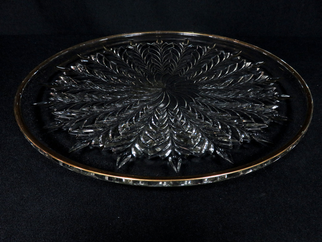 Round Glass Platter