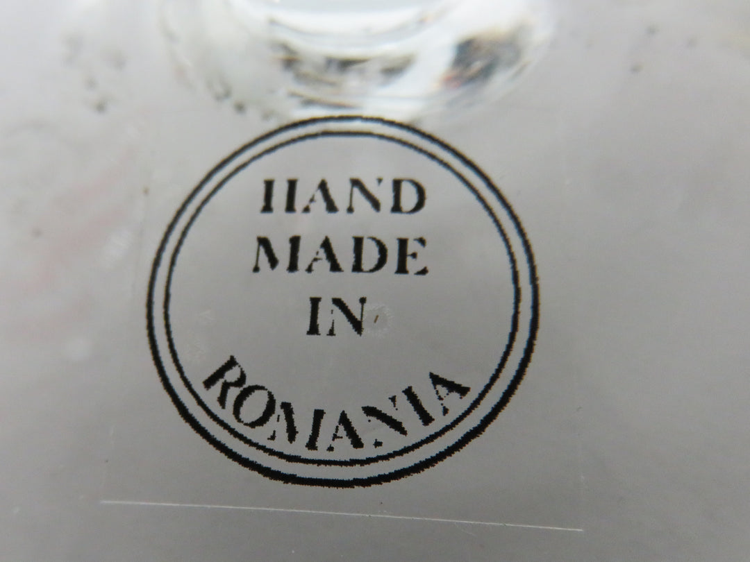 Romanian Stained Glass Wine Glasses