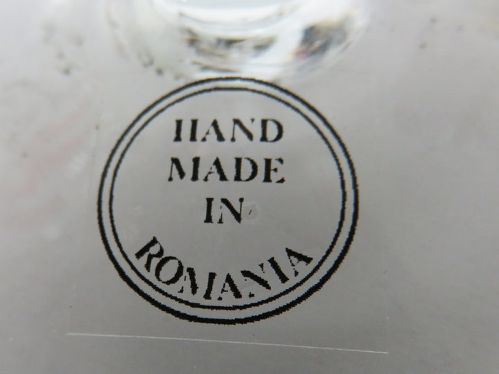 Romanian Stained Glass Wine Glasses