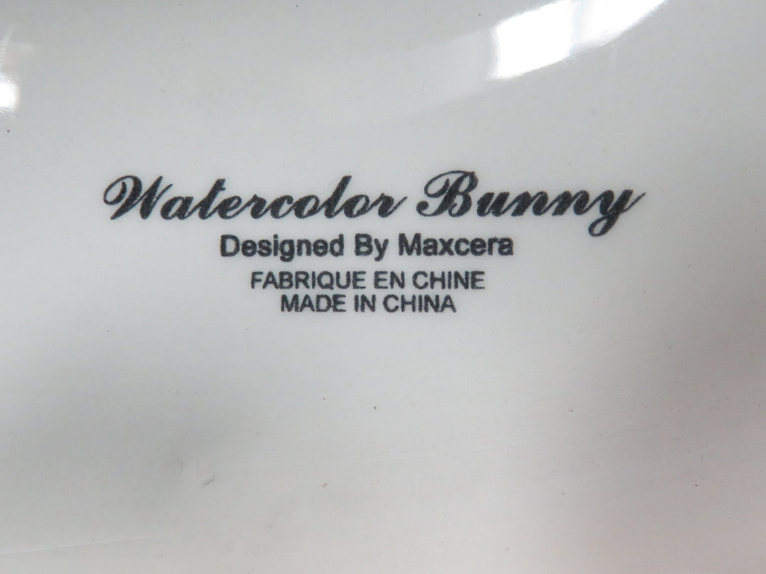 Maxcera Bunny Pedestal Bowl
