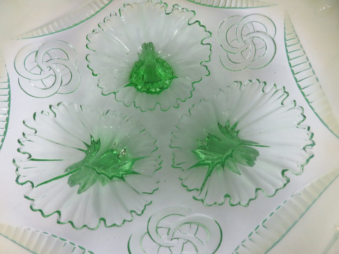 Ruffled Glass Bowl