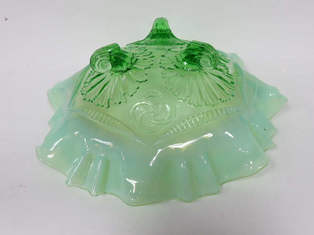 Ruffled Glass Bowl