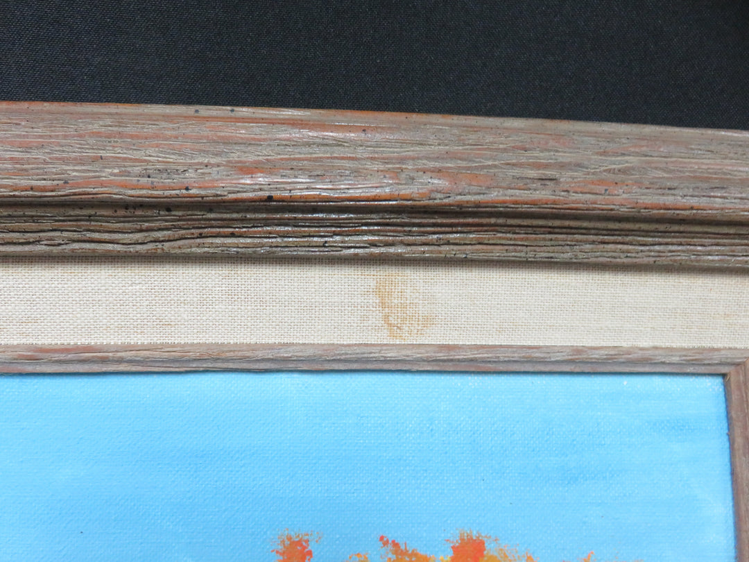 Country Farm Original Oil Painting