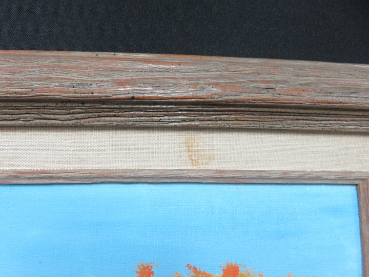 Country Farm Original Oil Painting