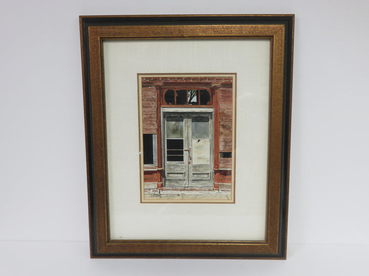 Rudolph Ohrning Original Watercolor