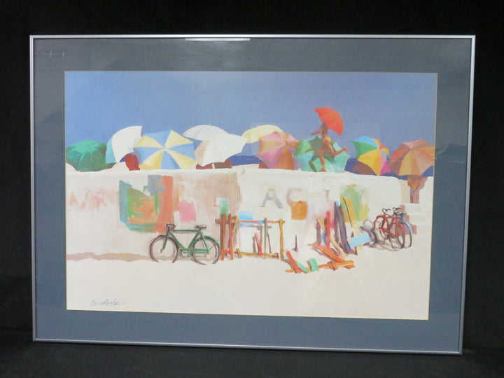 Beach Scene Print