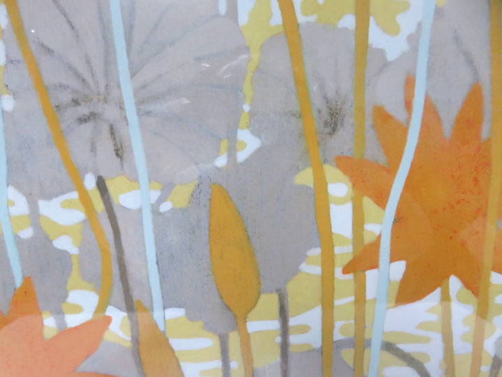 Lotus Gold Print