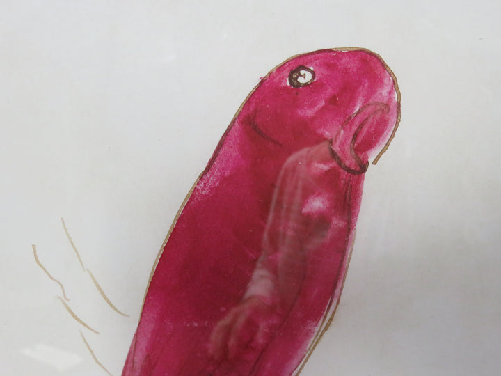 The Crimson Bird Print
