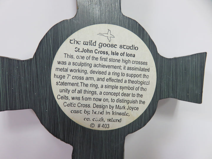 Wild Goose Studio Irish Cross