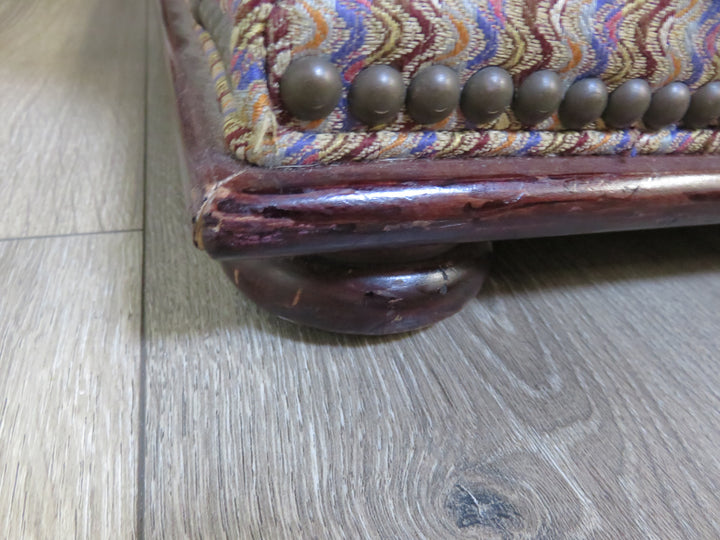 Hickory Furniture Hourglass Shaped Ottoman