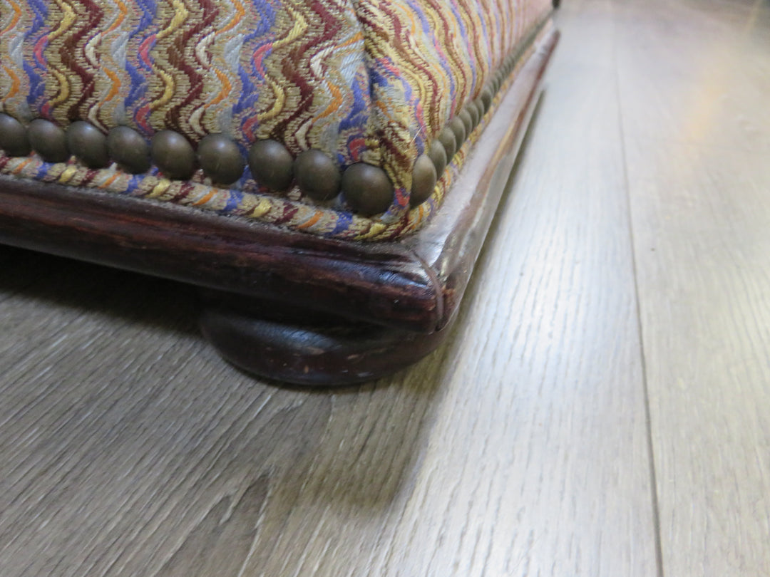 Hickory Furniture Hourglass Shaped Ottoman