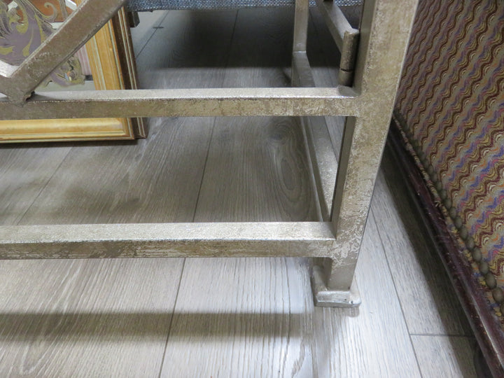 Metal & Glass Console Table