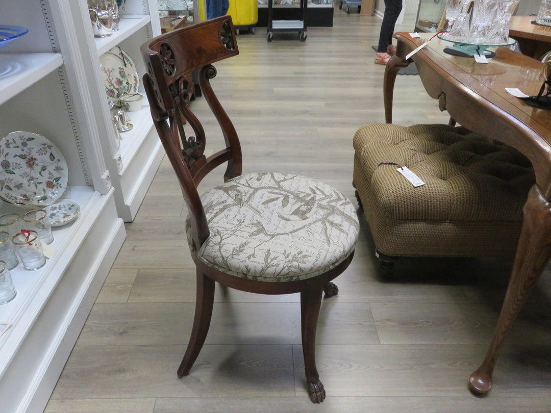 Antique Lyre Back Chair
