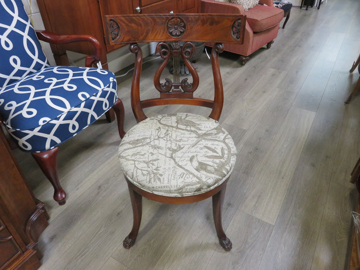 Antique Lyre Back Chair