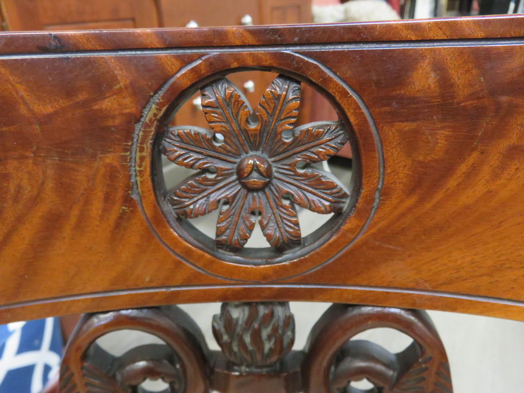 Antique Lyre Back Chair
