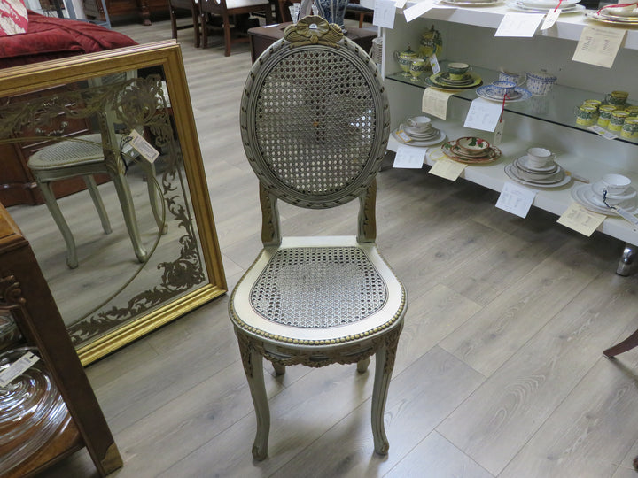Champagne Silver Occasional Chair