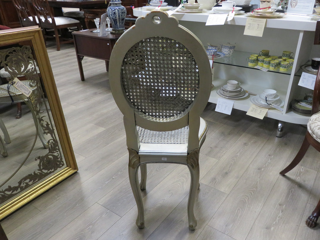 Champagne Silver Occasional Chair