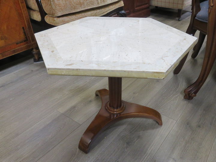Hexagonal End Table