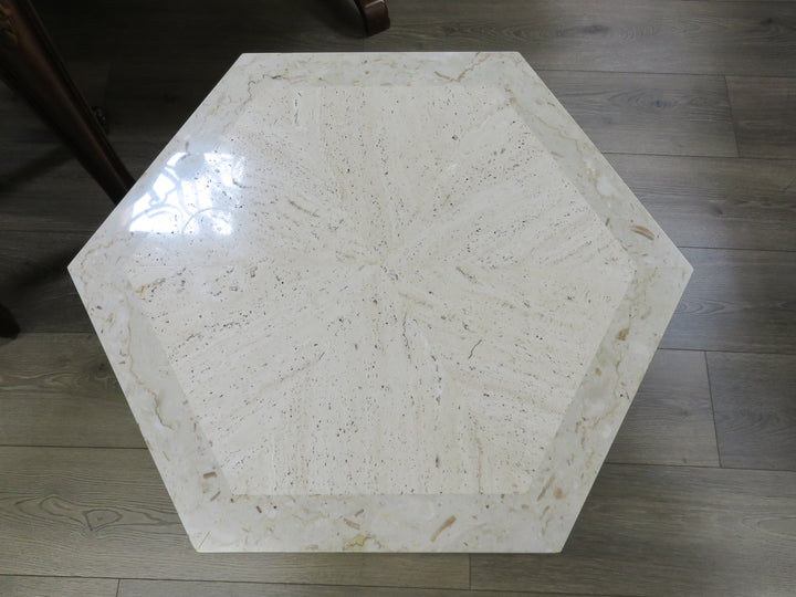 Hexagonal End Table