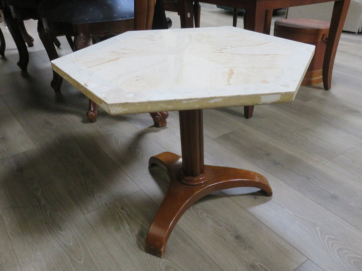 Hexagonal End Table