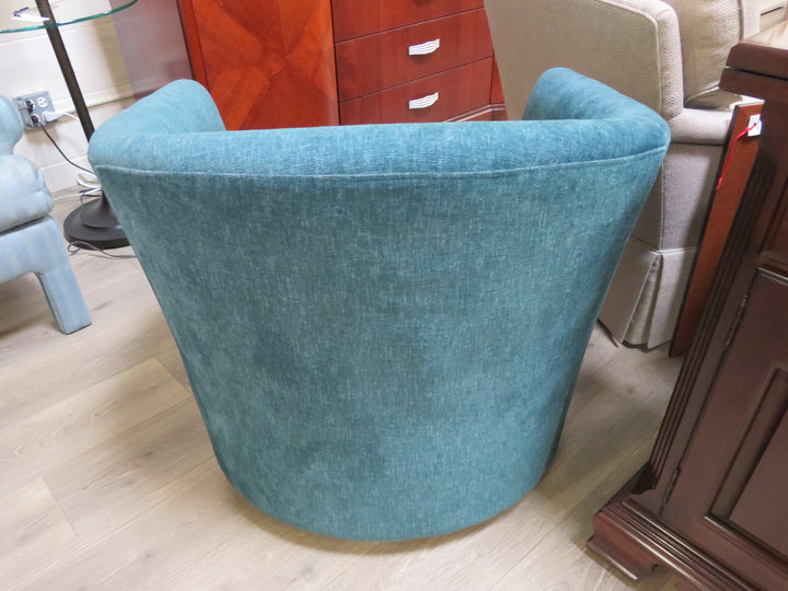 Barrel Back Swivel Chair