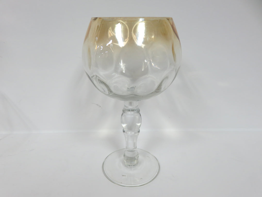 Gold Fade Optic Goblets