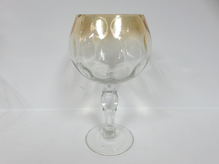 Gold Fade Optic Goblets