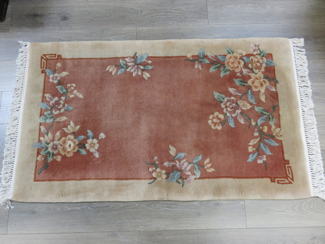 Floral Design Entry Rug