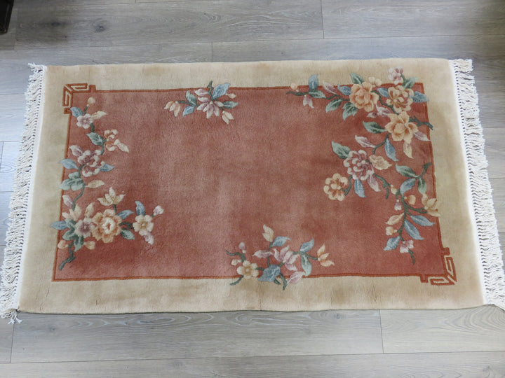 Floral Design Entry Rug