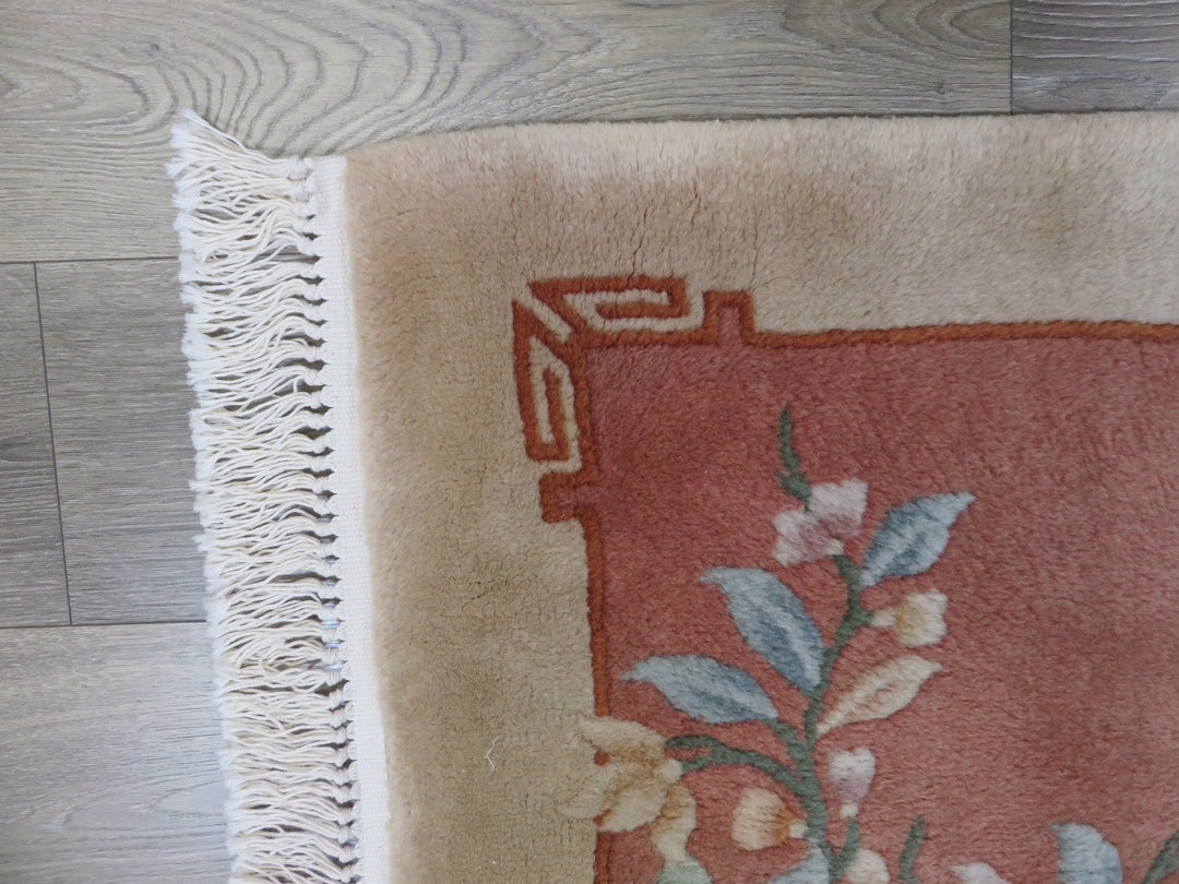 Floral Design Entry Rug