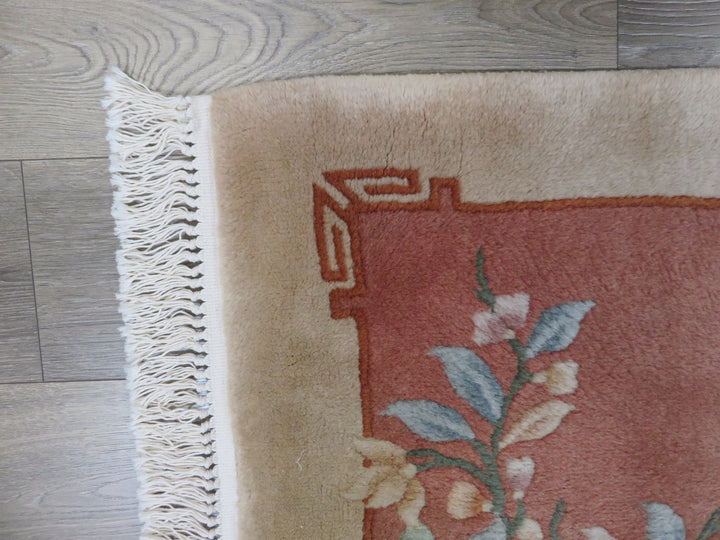 Floral Design Entry Rug