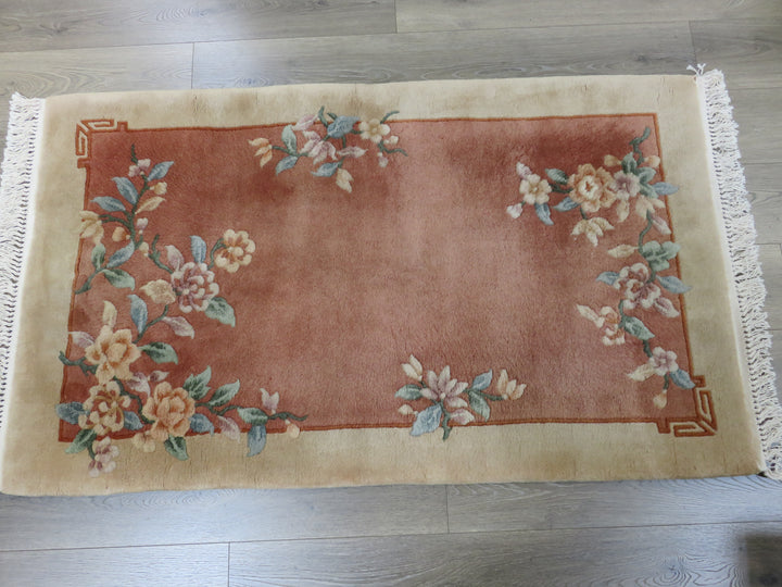 Floral Design Entry Rug