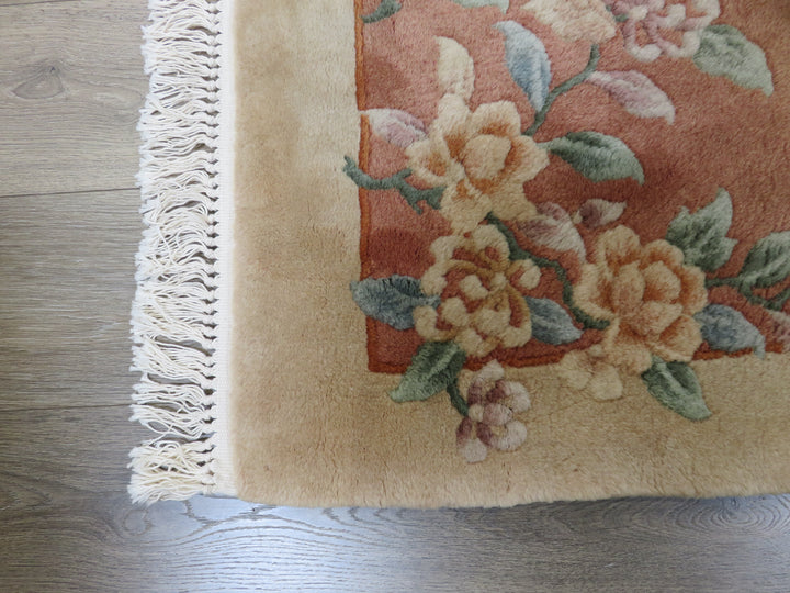 Floral Design Entry Rug
