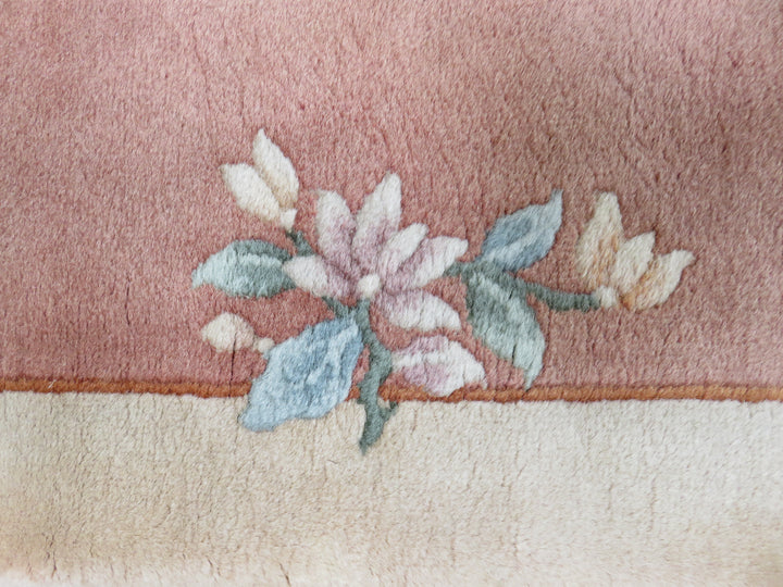 Floral Design Entry Rug