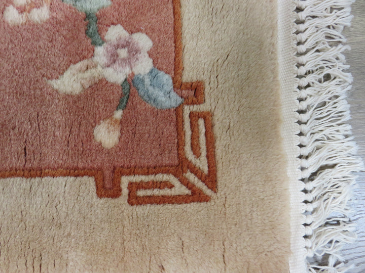 Floral Design Entry Rug