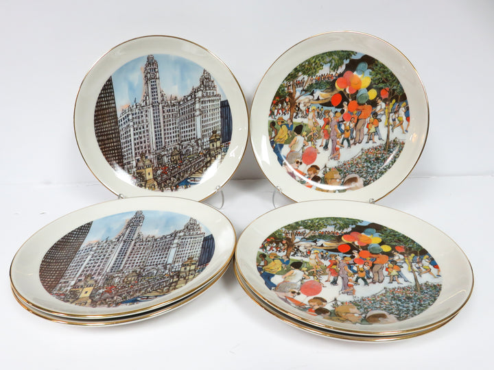 Franklin McMahon Chicago Plates