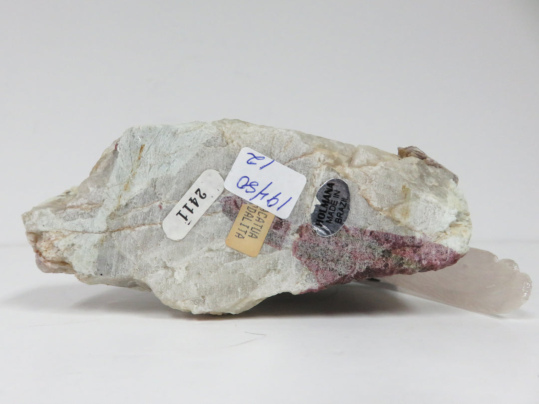 Cockatoo Mounted on Quartz