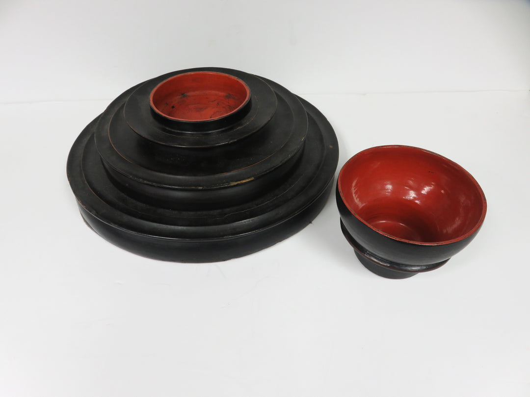 Burmese Multi-Tiered Bowl Set