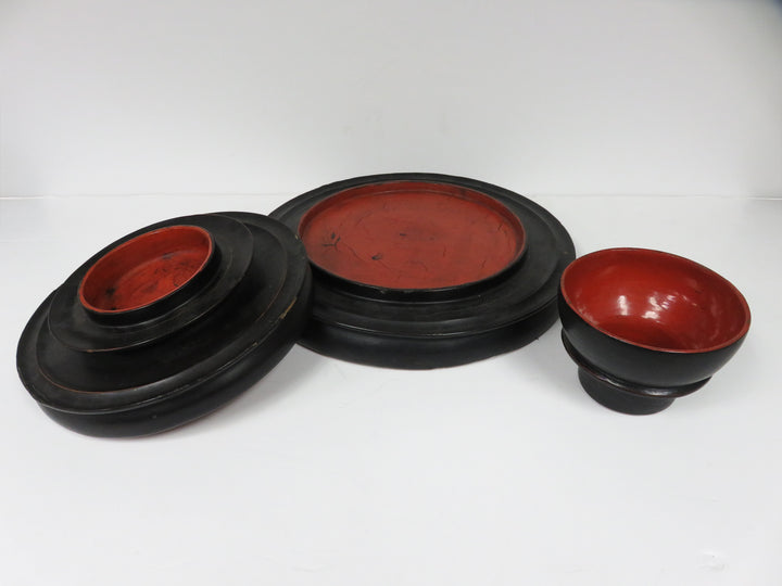 Burmese Multi-Tiered Bowl Set