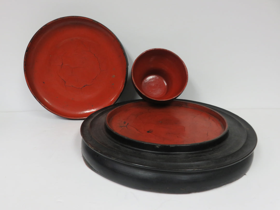 Burmese Multi-Tiered Bowl Set