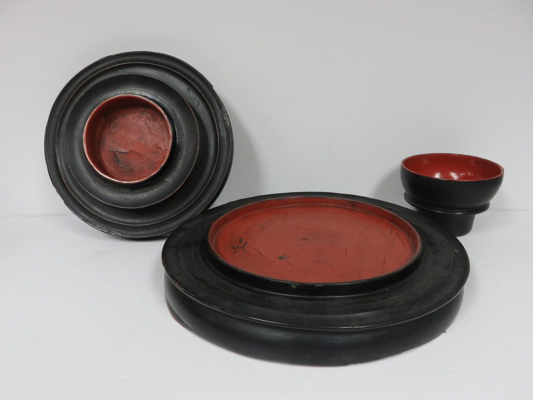 Burmese Multi-Tiered Bowl Set
