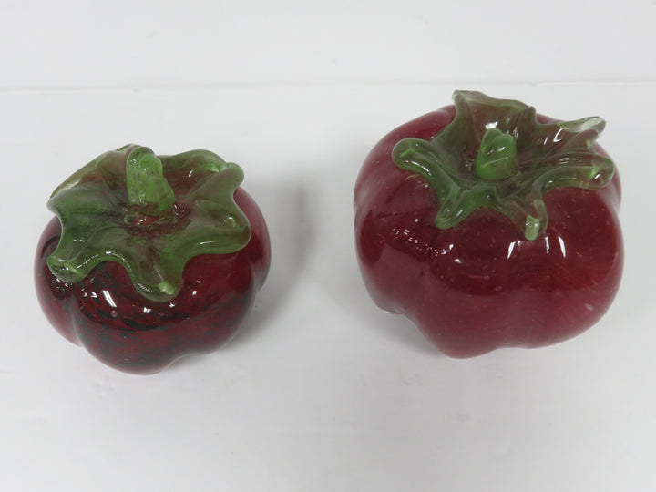 Pair of Glass Peppers