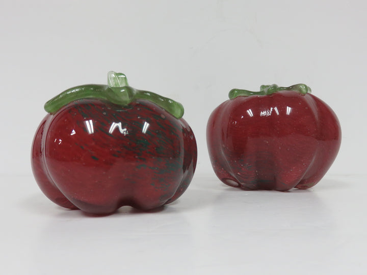 Pair of Glass Peppers