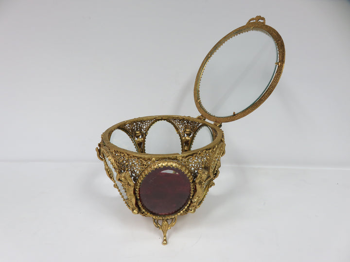 Ormolu Jewelry Casket